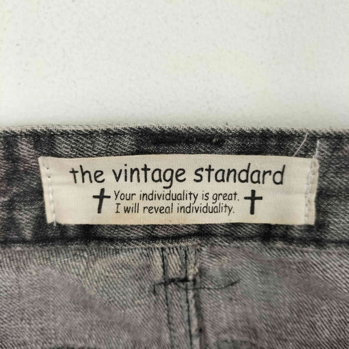 the vintage standard Y2K スタッズ ショート デニム パンツ レディース