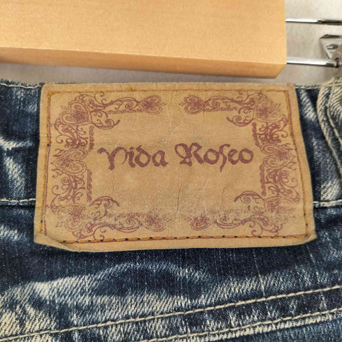 Vida Roseo Y2K グラデーション ショート デニム パンツ レディース
