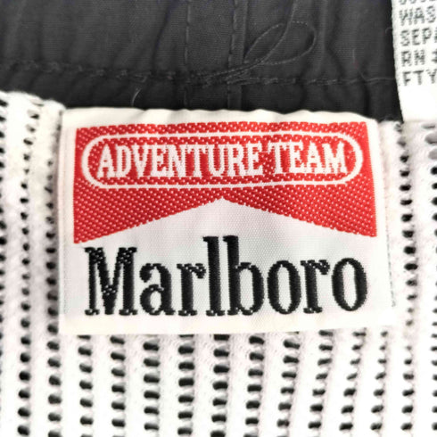 マルボロ Marlboro 90s 裏地メッシュ ナイロン ショーツ ショートパンツ メンズ import:M
