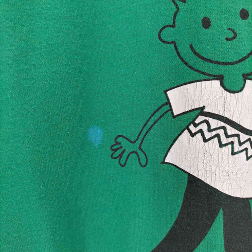 ヘインズ Hanes 90s USA製 シングルステッチ プリントクルーネック 半袖 Tシャツ メンズ XL
