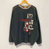 プラティナムフブ platinum fubu USA製 ワッペンプリントクルーネック 半袖Tシャツ メンズ L