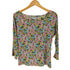 マックスマーラ MAX MARA 花柄 ボートネック カットソー レディース import:L