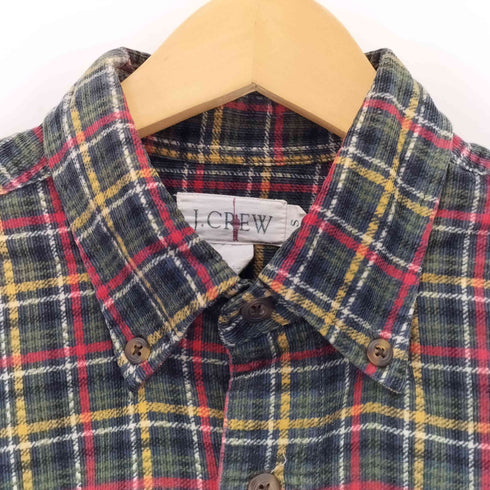 ジェイクルー J.CREW 90S マレーシア製 巨人タグ ボタンダウンコーデュロイシャツ メンズ import:S