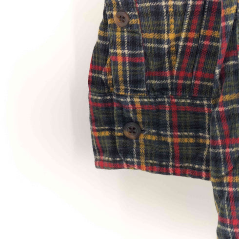 ジェイクルー J.CREW 90S マレーシア製 巨人タグ ボタンダウンコーデュロイシャツ メンズ import:S