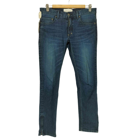 ダイエットブッチャースリムスキン DIET BUTCHER SLIM SKIN ウォッシュド 裾ジップ スリム デニム パンツ メンズ
