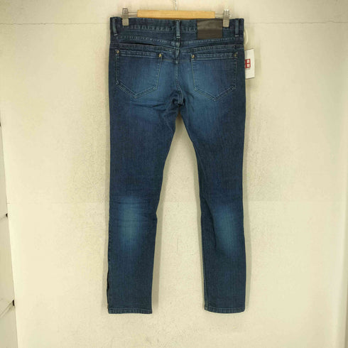 ダイエットブッチャースリムスキン DIET BUTCHER SLIM SKIN ウォッシュド 裾ジップ スリム デニム パンツ メンズ