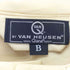 ヴァンヒューゼン VAN HEUSEN QIANA NYLON キアナナイロン シルクライクナイロンシャツ メンズ B