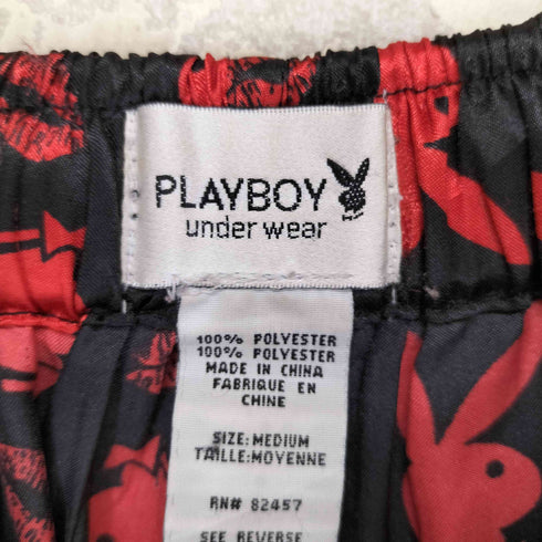 プレイボーイ PLAYBOY 総柄 イージー パンツ メンズ