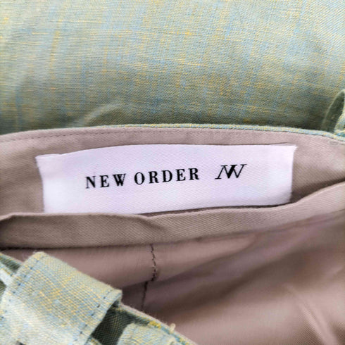 NEW ORDER ニューオーダー リネン スーツ セットアップ ショーツパンツ メンズ