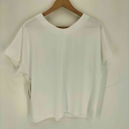 アンタイトル UNTITLED 26SS UVカット 前後2WAY リラクシーフレンチスリーブブラウス レディース JPN:2