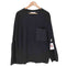 ダイエットブッチャースリムスキン DIET BUTCHER SLIM SKIN CURI0SITY 異素材切替 ポケット 長袖 Tシャツ メンズ