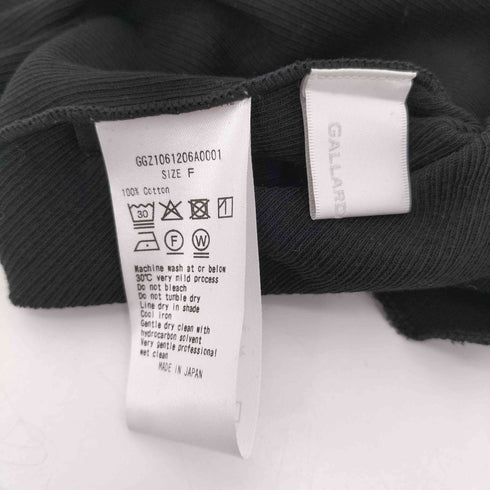ガリャルダガランテ GALLARDAGALANTE 25SS 前後2way ハイツイストリブタンク レディース FREE