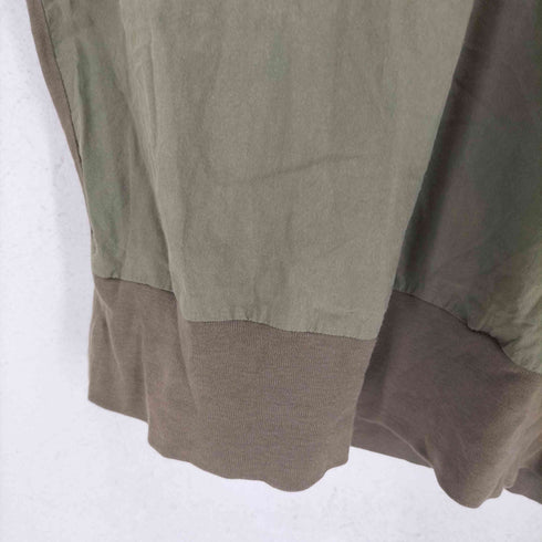 ダイエットブッチャースリムスキン DIET BUTCHER SLIM SKIN マルチ グラフィックプリント 切替 長袖 Tシャツ メンズ