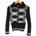 ミッソーニ MISSONI BOMBER JACKET アーガイル柄 ボンバージャケット レディース 40