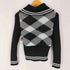 ミッソーニ MISSONI BOMBER JACKET アーガイル柄 ボンバージャケット レディース 40