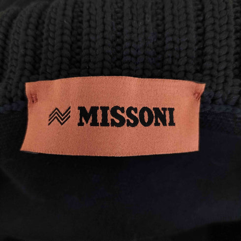 ミッソーニ MISSONI BOMBER JACKET アーガイル柄 ボンバージャケット レディース 40