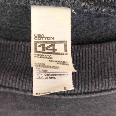 ロサンゼルスアパレル Los Angeles Apparel 14oz HEAVY FLEESE 14オンス ヘビー フリース 長袖 コットン スウェット メンズ L