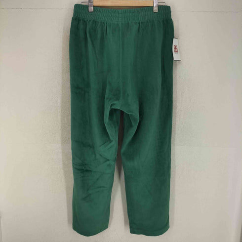 アディダスオリジナルス adidas Originals プレミアム エッセンシャルズ+ ベロアパンツ カレッジグリーン メンズ L