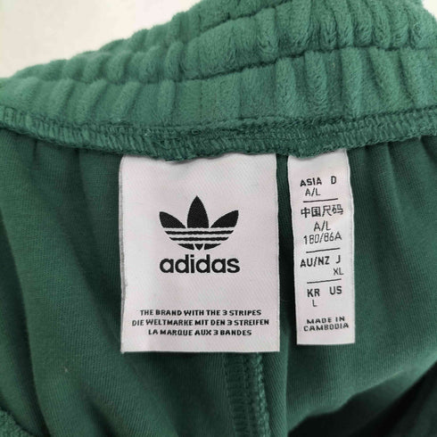 アディダスオリジナルス adidas Originals プレミアム エッセンシャルズ+ ベロアパンツ カレッジグリーン メンズ L