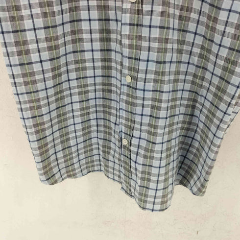 ステューシー Stussy 90S 紺タグ OLD 半袖 コットン チェック シャツ メンズ M