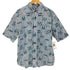 ウールリッチ WOOLRICH OCEAN FISH STENCIL S/S ボタンダウンシャツ メンズ import:M