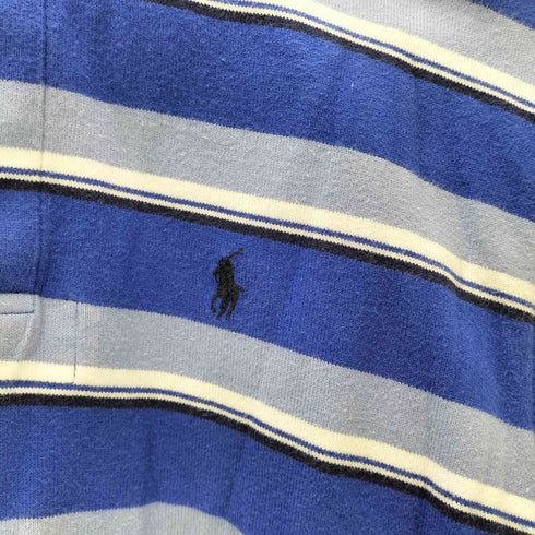 ポロバイラルフローレン Polo by RALPH LAUREN 80-90s ポロシャツ ボーダー柄 メンズ
