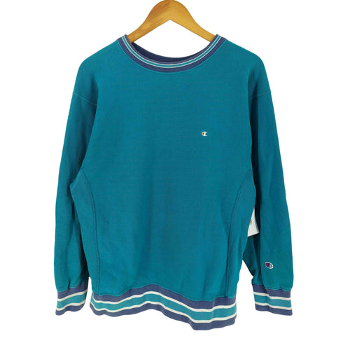 チャンピオン Champion リバースウィーブ リブライン スウェット メンズ L