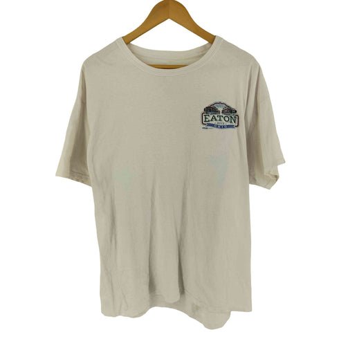 ヘインズ Hanes 両面 プリント 半袖 Tシャツ メンズ XL