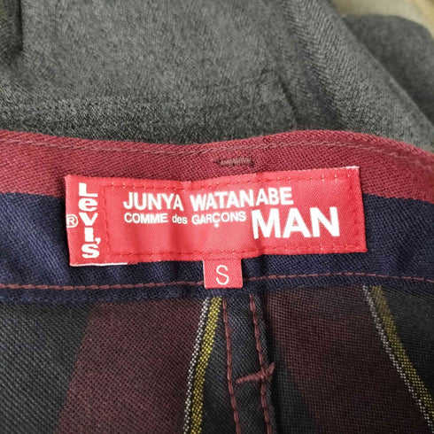 ジュンヤワタナベコムデギャルソンマン JUNYA WATANABE COMME des GARCONS MAN AD2002 00s ストライプ フレア パンツ メンズ S