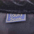 Laura Scott ベロア チャイナ 長袖 マオカラー シャツ レディース XL