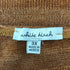 white birch メキシコ製 ラメ ニット ボーダー ニット セーター レディース 3X