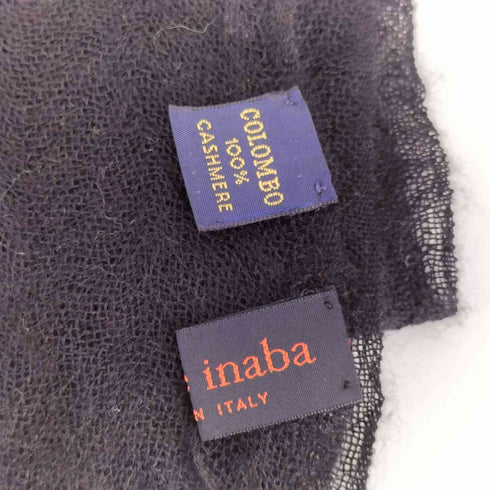 ヨシエイナバ YOSHIE INABA カシミヤ100 ストール レディース