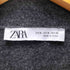 ザラ ZARA ニット クロス ジャケット カーディガン レディース import:M