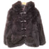ザラ ZARA ZW COLLECTION ショート フェイクファーコート レディース import:M