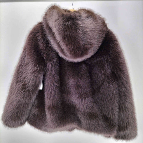 ザラ ZARA ZW COLLECTION ショート フェイクファーコート レディース import:M