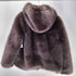 ザラ ZARA ZW COLLECTION ショート フェイクファーコート レディース import:M