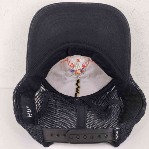 ハフ HUF COMMUNITY HAND TUCKER メッシュ キャップ メンズ FREE