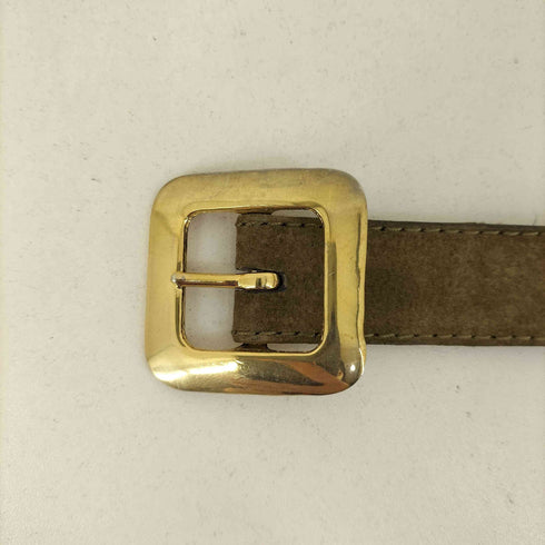 イヴサンローラン Yves Saint Laurent フランス製 スエード スダッズ ベルト レディース