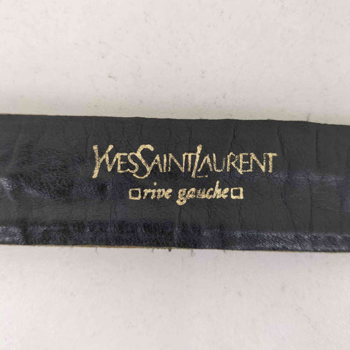 イヴサンローラン Yves Saint Laurent フランス製 スエード スダッズ ベルト レディース