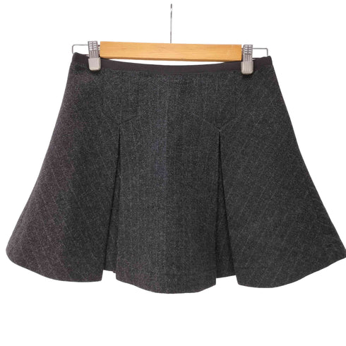 サカイラック sacai luck 14AW タック ストライプ フレアスカート レディース JPN:2