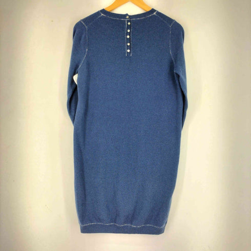 ステファネル STEFANEL CASHMERE 100% カシミヤ ワンピース レディース M