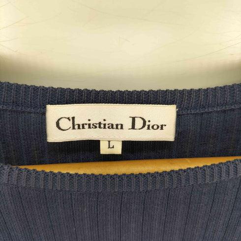 クリスチャンディオール Christian Dior クルーネック ロングスリーブカットソー レディース L