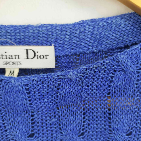 クリスチャンディオール Christian Dior SPORTS ケーブル ニットセーター レディース M
