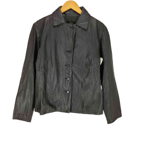 レキップヨシエイナバ LEQUIPE YOSHIE INABA lamb leather ラムレザー リアルレザー ジャケット レディース JPN:9号