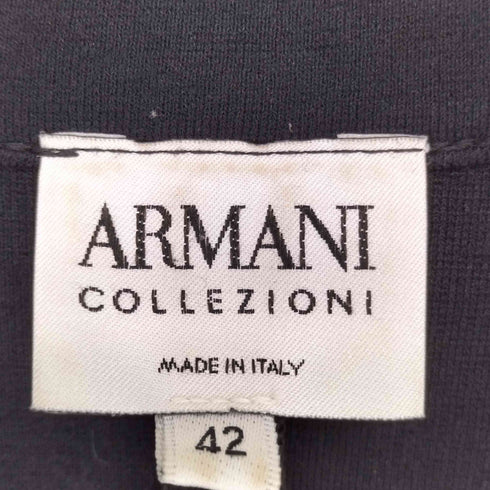 アルマーニコレツィオーニ ARMANI COLLEZIONI ギャザー 1B テーラードジャケット レディース 42