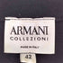 アルマーニコレツィオーニ ARMANI COLLEZIONI ギャザー 1B テーラードジャケット レディース 42