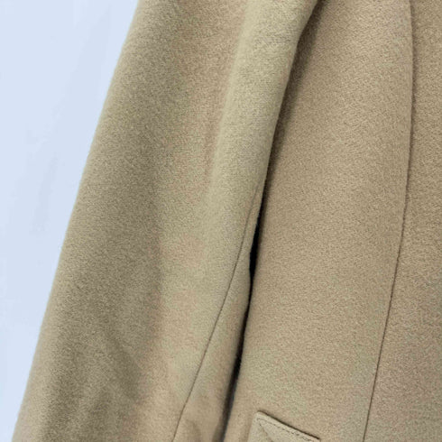バーバリーブルーレーベル BURBERRY BLUE LABEL MADE IN ITALY イタリア製 裏地ノバチェック アンゴラ ウール メルトン チェスター コート レディース