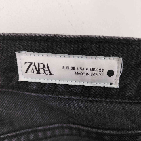 ザラ ZARA STRAIGHT CUT MID RISE JEANS レディース DE:36