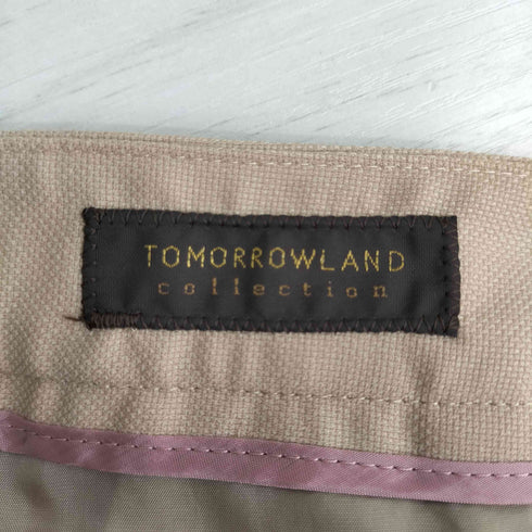 トゥモローランドコレクション TOMORROWLAND collection ウールストレッチオックス シガレットパンツ レディース JPN:36