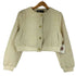 ザラ ZARA ノーカラー ツイード ジャケット レディース import:XL